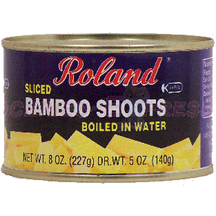 Roland  sliced bamboo shoots boiled in water 5oz