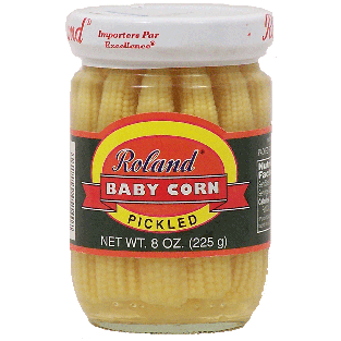 Roland  pickled baby corn 8oz