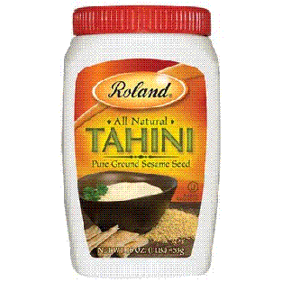 Roland  tahini, pure ground sesame seed 16oz