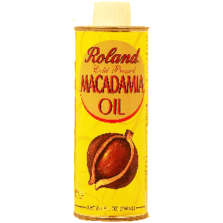 Roland  macadamia oil, cold pressed 8.5fl oz