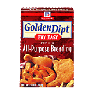 Golden Dipt Fry Easy All-Purpose Breading Fry Mix 10oz