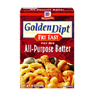 Golden Dipt Fry Easy All-Purpose Batter Fry Mix 10oz