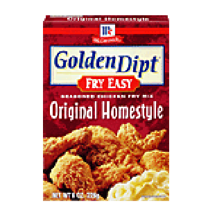Golden Dipt Fry Easy Original Homestyle Seasoned Chicken Fry Mix 8oz