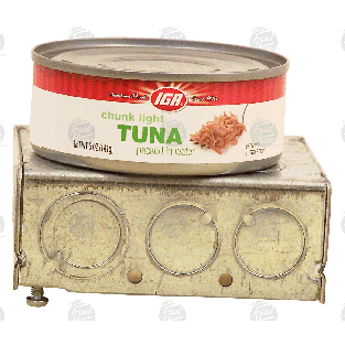 IGA  tuna, chunk light in water 5-oz