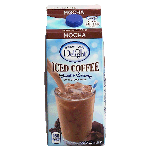 International Delight  iced coffee, sweet & creamy, mocha, coffe0.5gal