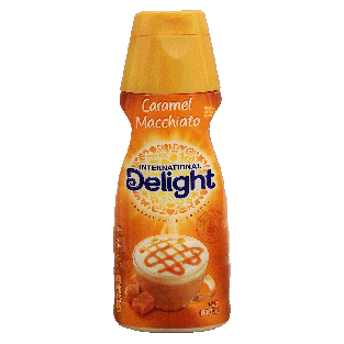 International Delight  caramel macchiato flavored gourmet coffe16fl oz