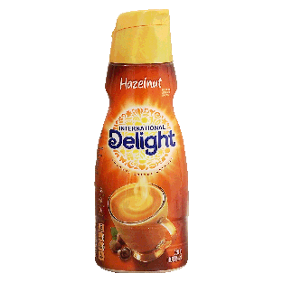 International Delight  hazelnut flavored gourmet coffee creamer32fl oz