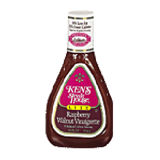 Ken's Steak House Dressing Lite Raspberry Walnut Vinaigrette  16oz