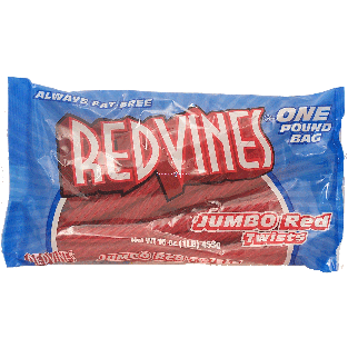 Red Vines  red twists, licorice candy  16oz
