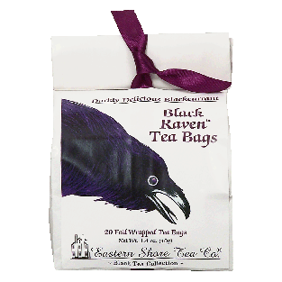 Eastern Shore Tea Co,. Black Raven darkly delicious black currant1.4oz