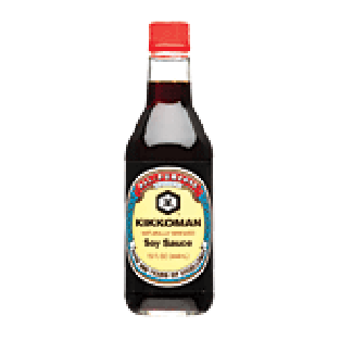 Kikkoman  soy sauce, all-purpose, naturally brewed 15fl oz