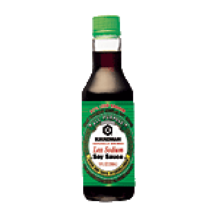 Kikkoman Soy Sauce Less Sodium 10oz