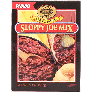 Tempo  original sloppy joe mix  2oz