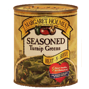 Margaret Holmes  seasoned turnip greens, heat-n-serve  27oz