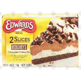 Edwards  hershey's chocolate creme pie in a chocolaty cookie cr5.34-oz