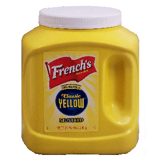 French's  classic yellow mustard, 100% natural  105oz