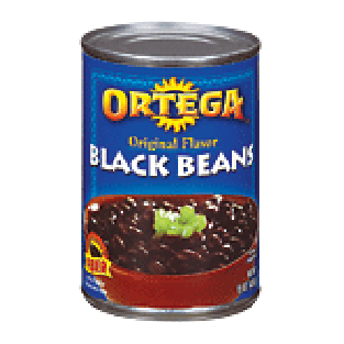 Ortega  black beans, original beans  15oz