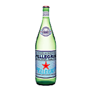 S. Pellegrino  sparkling natural mineral water 1-L