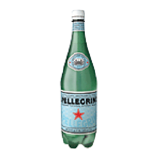 S. Pellegrino  sparkling natural mineral water 1-L