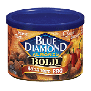 Blue Diamond Bold habanero BBQ flavored almonds 6oz