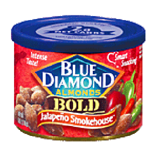 Blue Diamond Almonds Bold Jalapeno Smokehouse 6oz