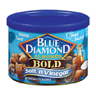 Blue Diamond Bold Salt 'n Vinegar flavored almonds 6oz