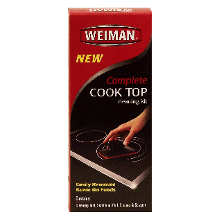 Weiman  complete cook top cleaning kit 1pk