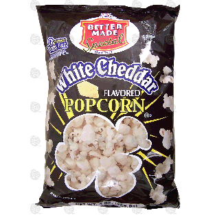 Better Made  white cheddar flavored popcorn, popped  8oz