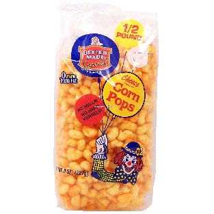 Better Made  cheese flavored corn pops  8oz