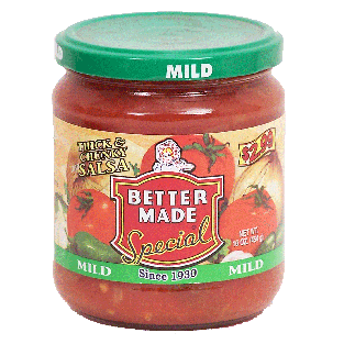 Better Made Special mild salsa, thick & chunky  16oz