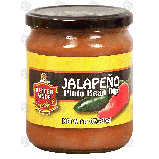 Better Made Special jalapeno pinto bean dip  15oz