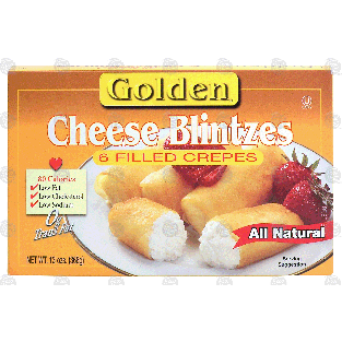 Golden  cheese blintzes, 6 filled crepes 13-oz