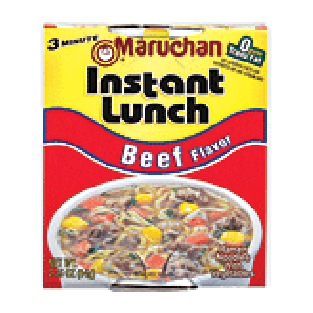 Maruchan Instant Lunch Ramen Noodles Beef Flavor  2.25oz
