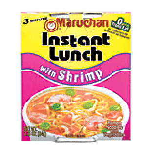 Maruchan Instant Lunch Ramen Noodles w/Shrimp 2.25oz