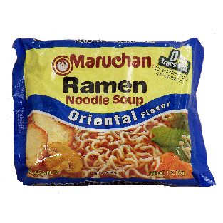 Maruchan  ramen noodle soup oriental flavor add to boiling water 3oz