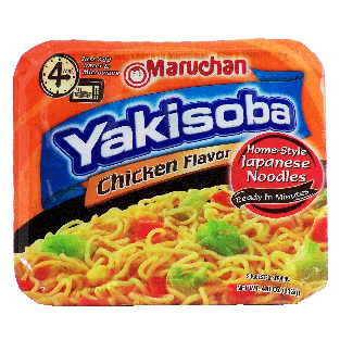 Maruchan Yakisoba chicken flavor, home-style japanese noodles 4oz