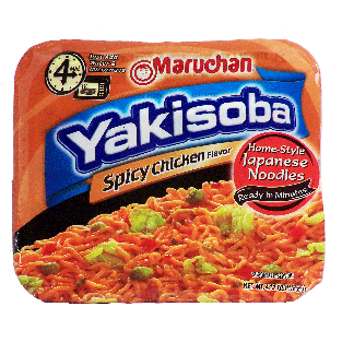Maruchan Yakisoba spicy chicken flavor, home-style japanese nood4.11oz