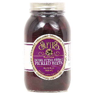 Safies Hand Packed home style sweet pickled beets 32fl oz