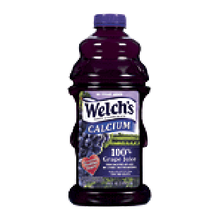 Welch's Bottled 100% Juice Grape w/Calcium 64oz