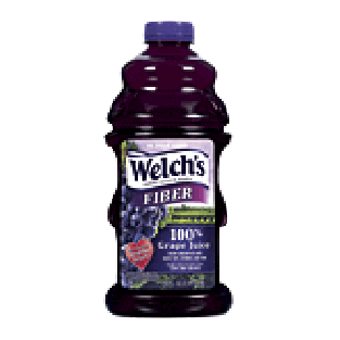 Welch's Bottled 100% Juice Grape Healthy Heart Fiber 64oz