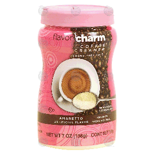 Flavor Charm  amaretto flavored coffee creamer, powder 7-oz