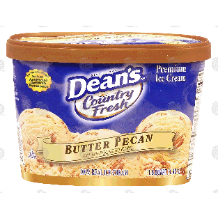 Dean's Country Fresh butter pecan ice cream 1.5-qt