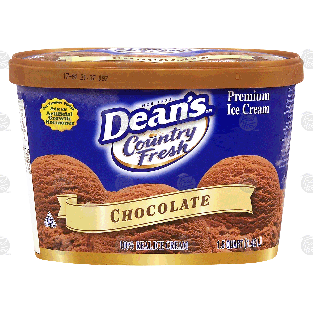 Dean's Country Fresh chocolate flavored ice cream 1.5-qt