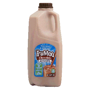 TruMoo  1% lowfat chocolate milk 0.5gal