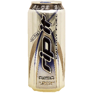 Rip It Power sugar free energy fuel carbonated beverage 16fl oz