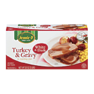 Jennie-o  turkey & gravy in a roasting pan, white & dark 32-oz