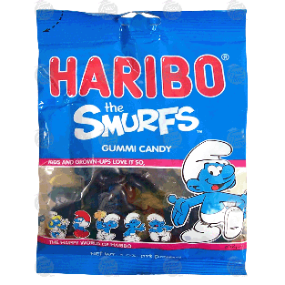 Haribo the Smurfs gummi candy  4oz