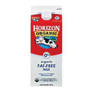 Horizon Organic Milk Fat Free 0.5gal