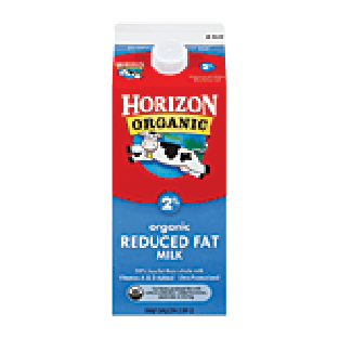 Horizon Organic Milk Reduced Fat 0.5gal