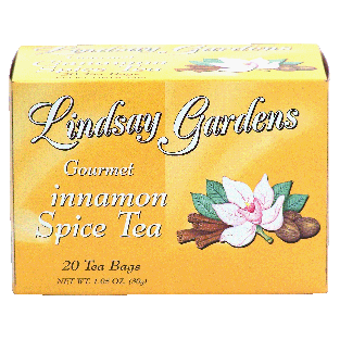 Lindsay Gardens  cinnamon spice tea, 20-tea bags 1.05oz